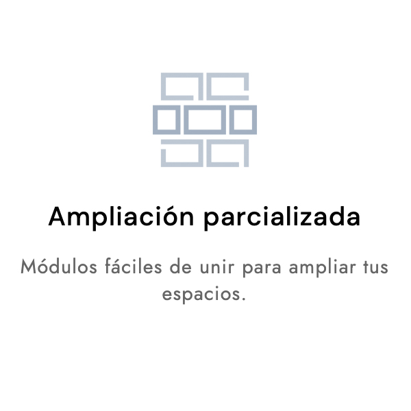 Ampliación parcializada
